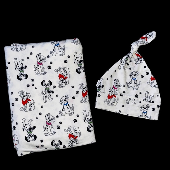 🐾NIB 101 Dalmatian Bamboo Swaddle Set🐾 - Picture 5 of 10